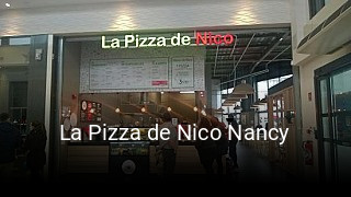Réserver une table chez La Pizza de Nico Nancy maintenant