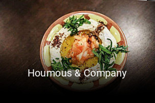 Houmous & Company réservation en ligne