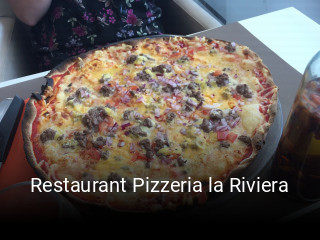 Restaurant Pizzeria la Riviera réservation de table