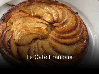 Le Cafe Francais réservation en ligne
