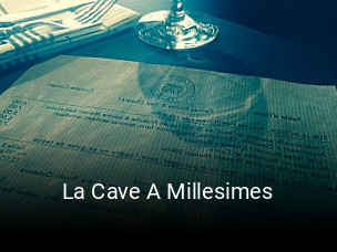 Réserver une table chez La Cave A Millesimes maintenant