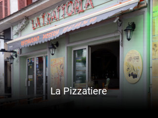 La Pizzatiere réservation de table