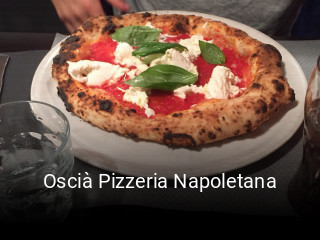 Oscià Pizzeria Napoletana réservation