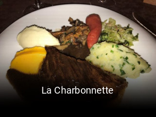 La Charbonnette réservation de table