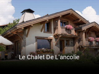 Le Chalet De L'ancolie réservation de table