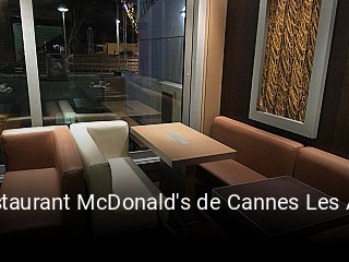 Réserver une table chez Restaurant McDonald's de Cannes Les Allees maintenant