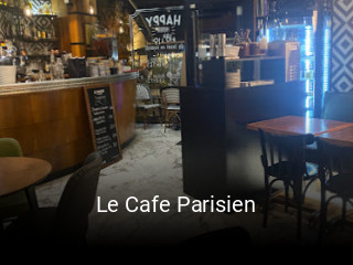 Réserver une table chez Le Cafe Parisien maintenant