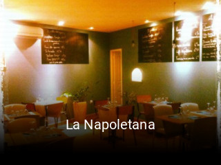 La Napoletana réservation de table