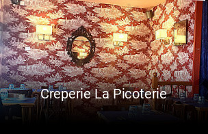 Creperie La Picoterie réservation de table