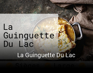 La Guinguette Du Lac réservation en ligne
