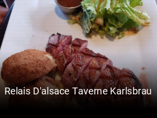 Réserver une table chez Relais D'alsace Taverne Karlsbrau maintenant
