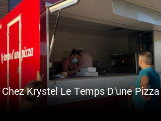Chez Krystel Le Temps D'une Pizza réservation de table