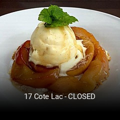 17 Cote Lac - CLOSED réservation de table