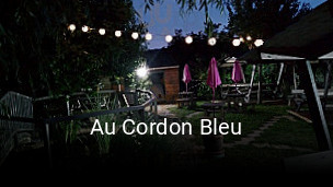 Au Cordon Bleu réservation en ligne