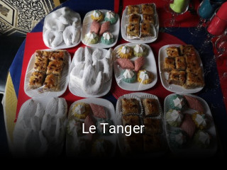 Le Tanger réservation de table