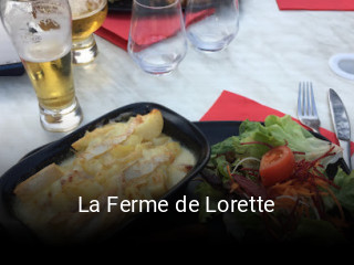 La Ferme de Lorette réservation de table
