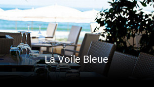 La Voile Bleue réservation de table