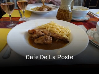 Cafe De La Poste réservation de table