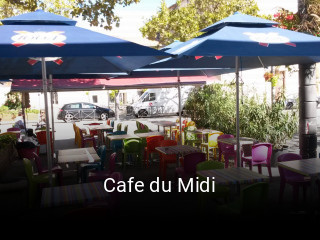 Cafe du Midi réservation en ligne