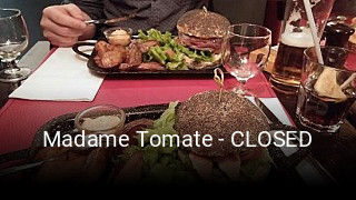 Madame Tomate - CLOSED réservation en ligne