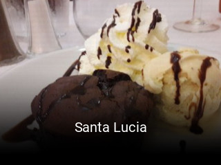 Santa Lucia réservation de table
