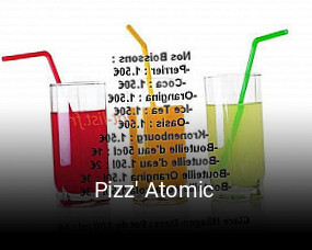 Pizz' Atomic réservation de table