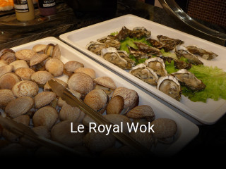 Le Royal Wok réservation de table