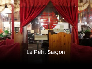 Le Petit Saigon réservation en ligne