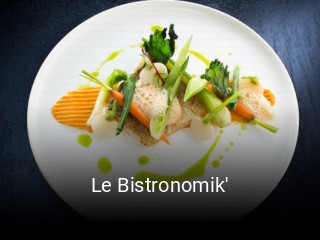 Le Bistronomik' réservation en ligne