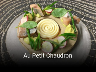 Au Petit Chaudron réservation en ligne