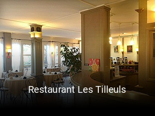Restaurant Les Tilleuls réservation de table