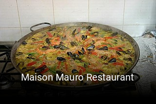 Maison Mauro Restaurant réservation de table