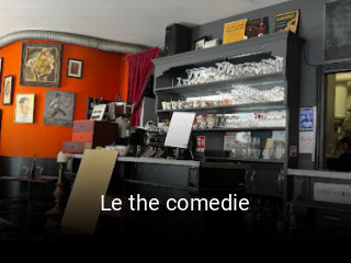 Le the comedie réservation de table