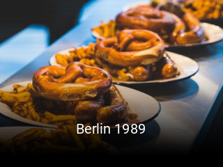 Berlin 1989 réservation