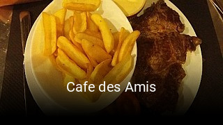 Cafe des Amis réservation en ligne