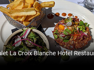 Chalet La Croix Blanche Hotel Restaurant réservation en ligne