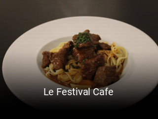 Le Festival Cafe réservation en ligne