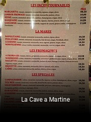 La Cave a Martine réservation