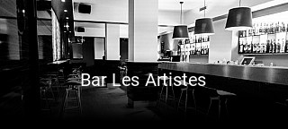 Réserver une table chez Bar Les Artistes maintenant