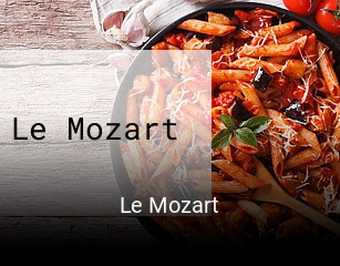 Le Mozart réservation