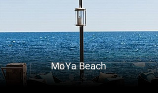 Réserver une table chez MoYa Beach maintenant