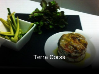 Terra Corsa réservation de table