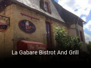La Gabare Bistrot And Grill réservation de table