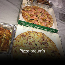 Pizza preum's réservation en ligne