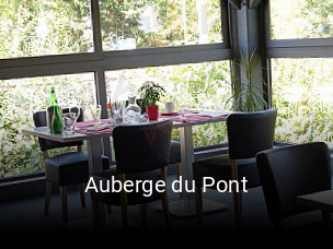 Réserver une table chez Auberge du Pont maintenant