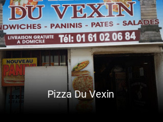 Pizza Du Vexin réservation de table