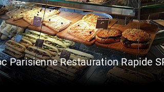 Soc Parisienne Restauration Rapide SP2 réservation