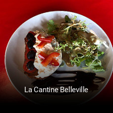 La Cantine Belleville réservation de table