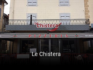 Le Chistera réservation en ligne