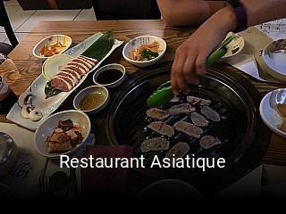 Restaurant Asiatique réservation de table